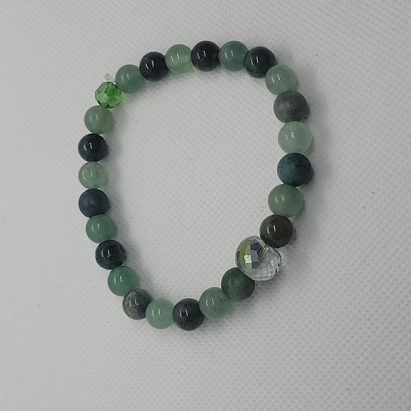 Paragon Legacy Natural Stone Bracelet (Green is power) - Picture 3 of 3